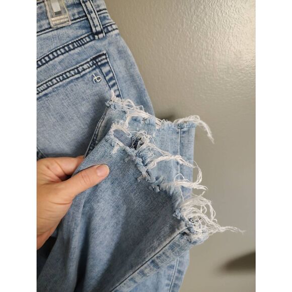 Rag and Bone Women’s Size 27 Dre Low Rise Slim Boyfriend Jeans Distressed Hem - Picture 3 of 7